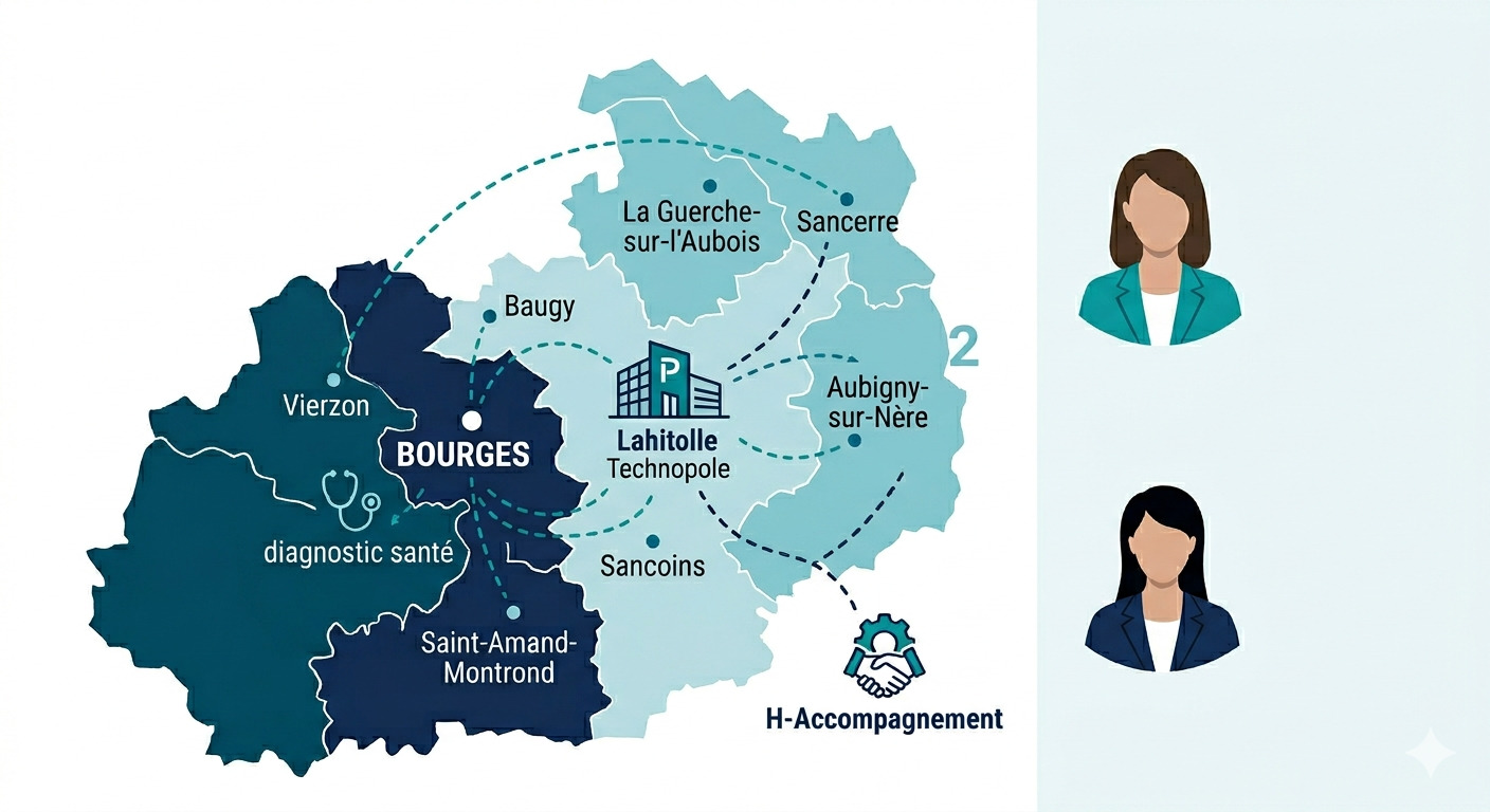 Secteurs d'intervention Clauses Sociales dans le Cher